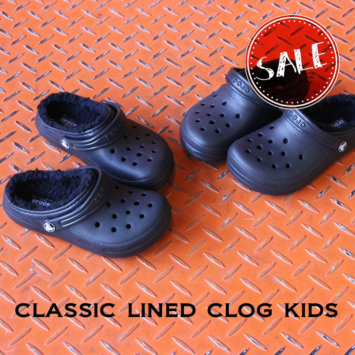 classic lined clog kids/クラシック 