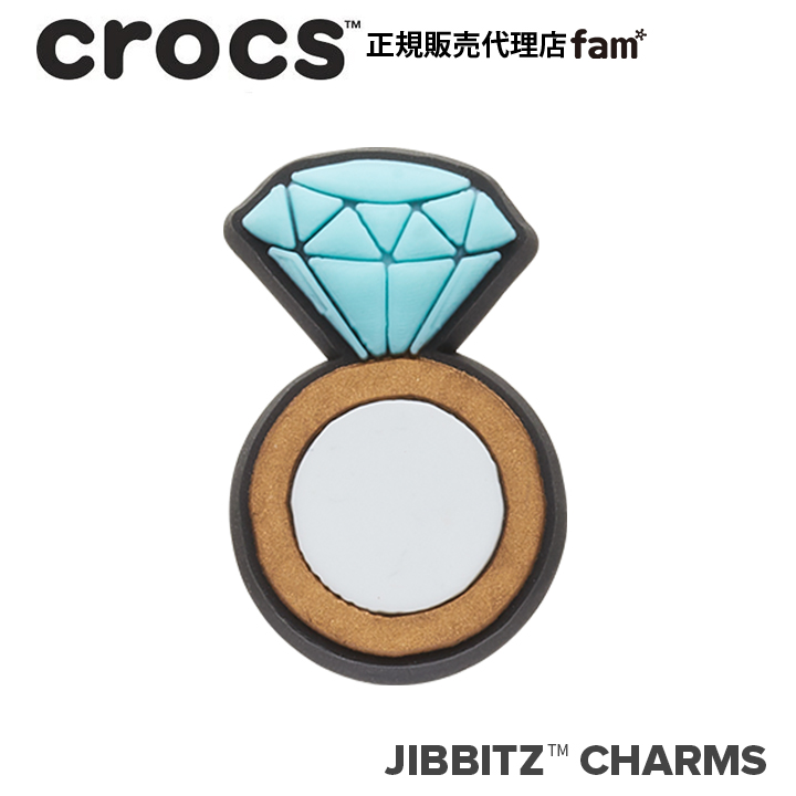クロックス アクセサリー【jibbitz ジビッツ】SYMBOL1 /Diamond Ring/ダイアモンド リング/指輪|10008422画像