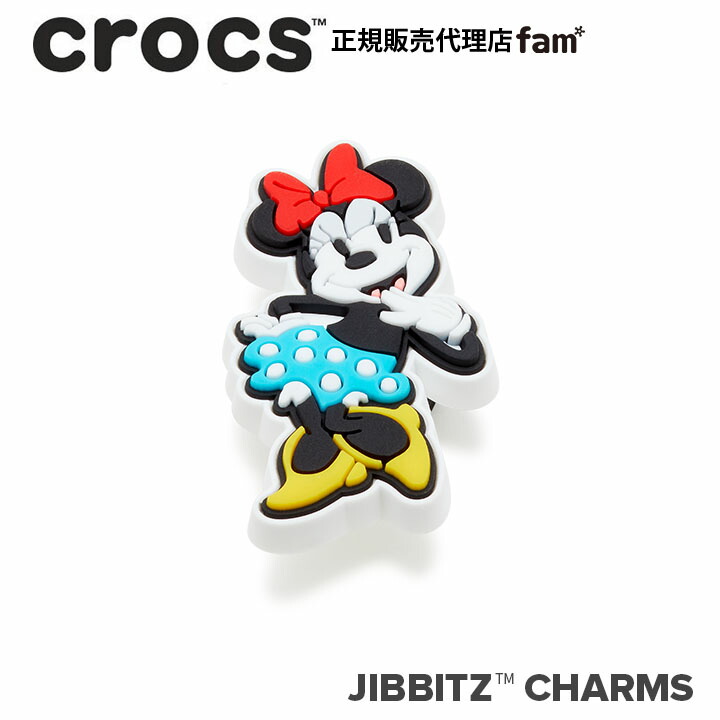 クロックス アクセサリー【jibbitz ジビッツ】Disneys Minnie Mouse Character/ディズニー「ミニーマウス 」キャラクター/Disney & Friends｜10010017画像