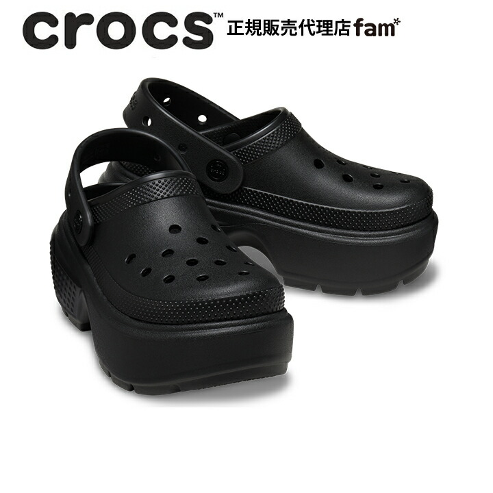 シューズ・サンダルその他 CROCS Woman Wedge shoes Black 209346 BLK Crocs Outlet: Shoes woman - Black | Crocs wedge shoes 209346