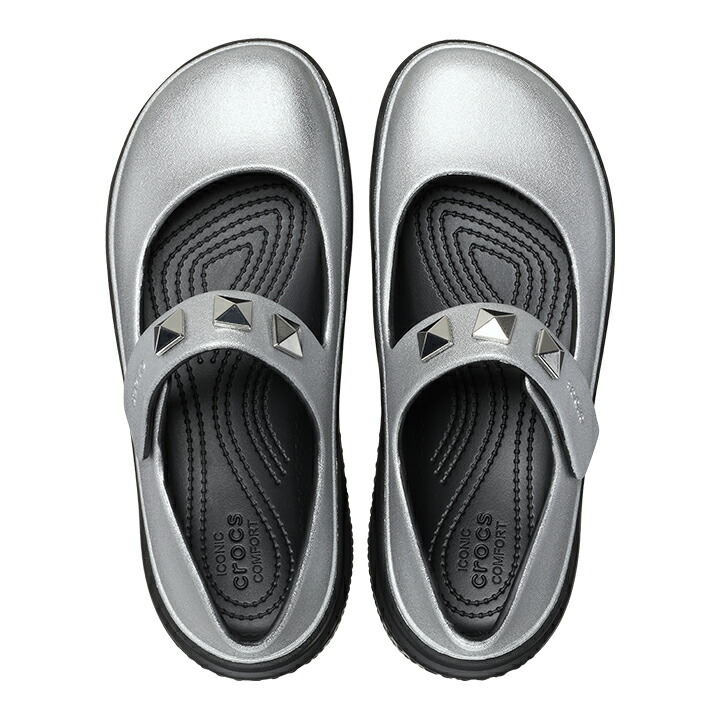 クロックス crocs【メンズ レディース サンダル】Stomp Metallic Mary