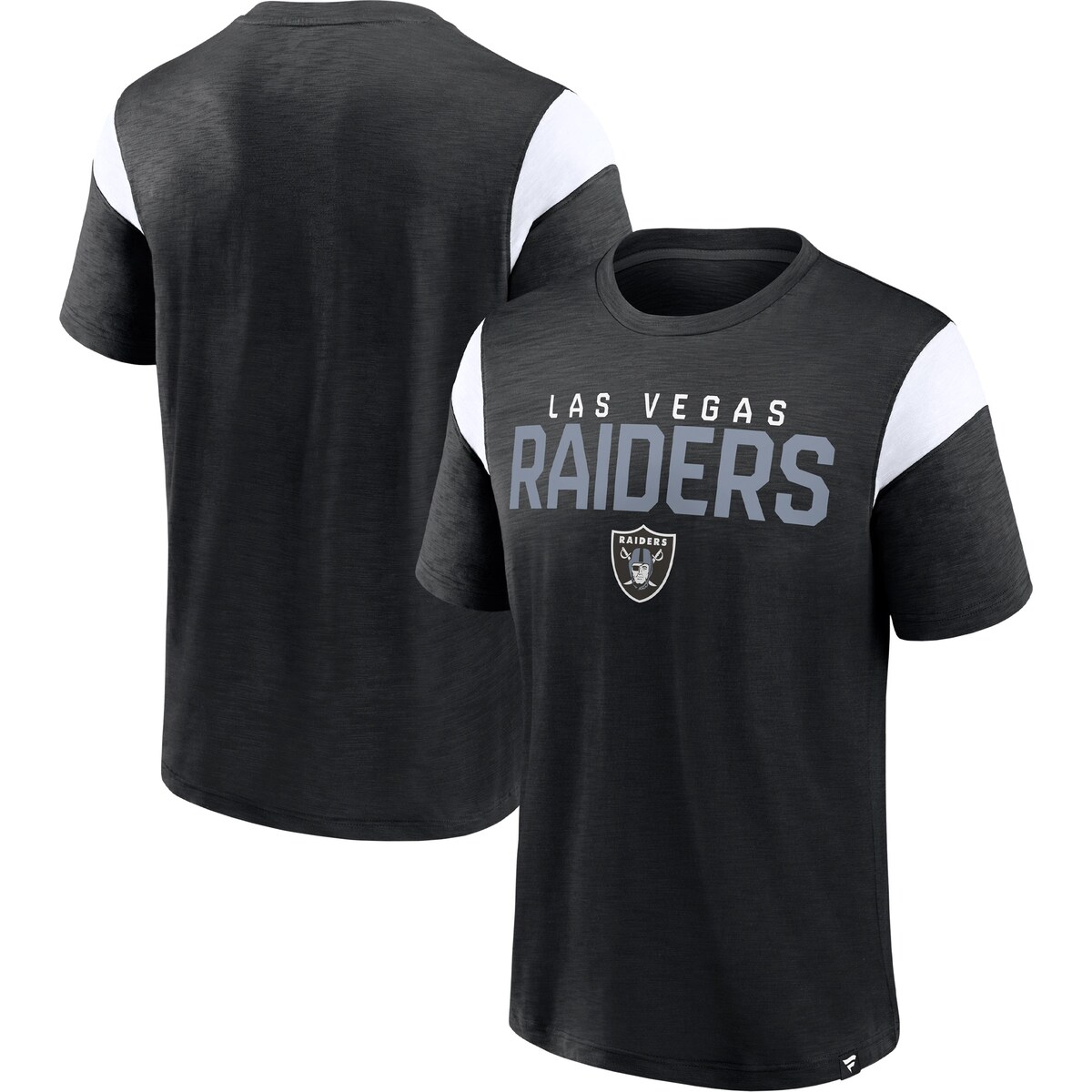 【公式グッズ】NFL レイダース Tシャツ Fanatics/ファナティクス メンズ ブラック (NFL 22 Men's Fanatics Branded Home Stretch Short Sleeve Tee)
