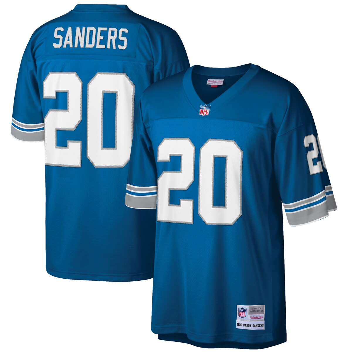 【公式グッズ】NFL ライオンズ バリー・サンダース レプリカ ユニフォーム （大きいサイズ） Mitchell & Ness/ミッチェル＆ネス メンズ ブルー (Men's MNC B&T Legacy Retired Player Jersey) 28,646円