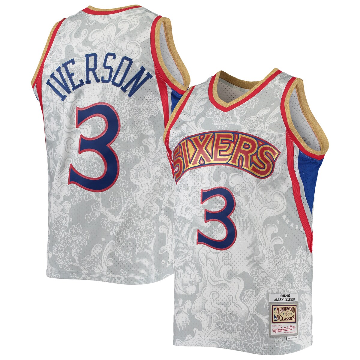 【新品未使用】NIKE NBA 76ers アレン・アイバーソン ユニホーム Champion NBA アレン・アイバーソン フィラデルフィア・76ers