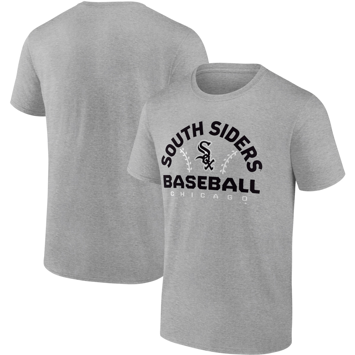 【公式グッズ】MLB ホワイトソックス Tシャツ Fanatics/ファナティクス メンズ ヘザーグレイ (Men's FB Iconic Go For Two SST)