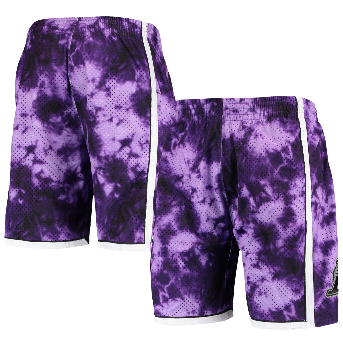 【公式グッズ】NBA レイカーズ ショーツ Mitchell & Ness/ミッチェル＆ネス メンズ パープル (Mens MNC HWC Galaxy Swingman Shorts)