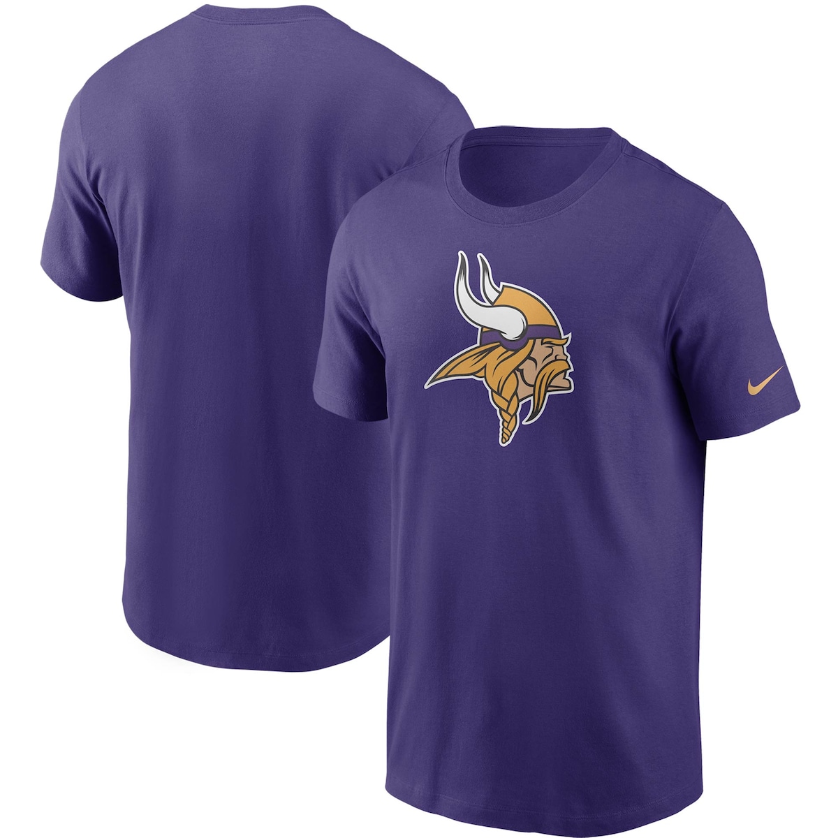【公式グッズ】NFL バイキングス Tシャツ Nike/ナイキ メンズ パープル (Mens Fan Gear Primary Logo SST)