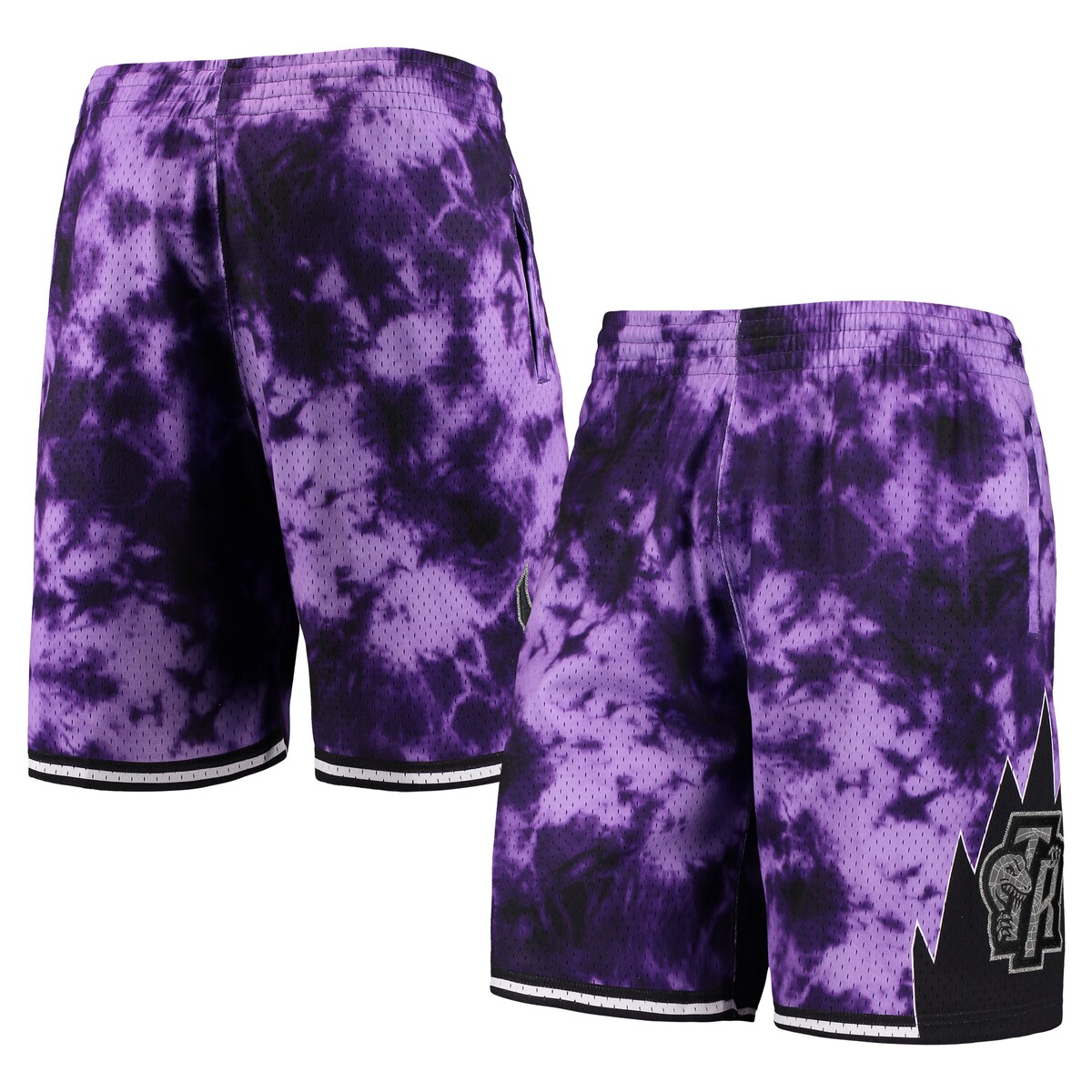 【公式グッズ】NBA ラプターズ ショーツ Mitchell & Ness/ミッチェル＆ネス メンズ パープル (Mens MNC HWC Galaxy Swingman Shorts)