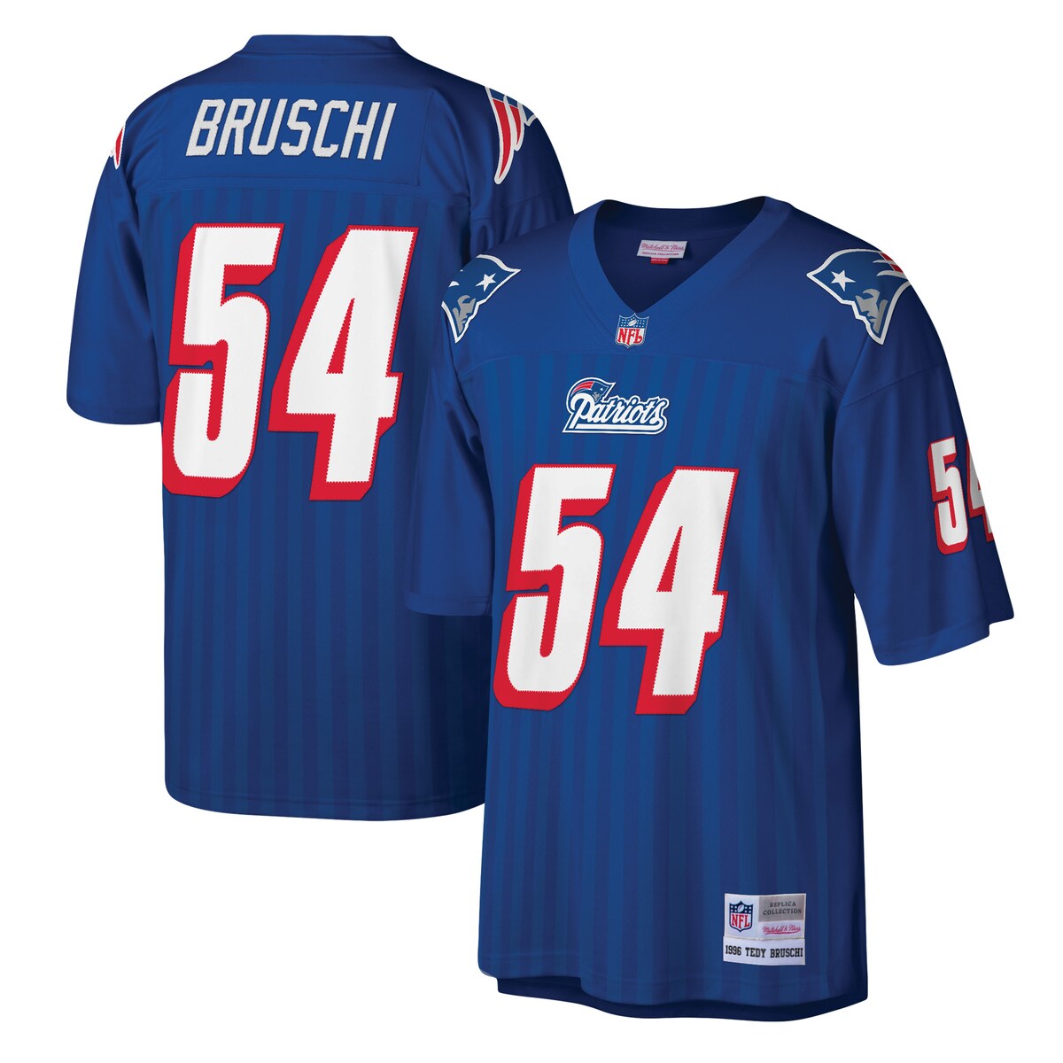 【公式グッズ】NFL ペイトリオッツ テディ・ブルスキ レプリカ ユニフォーム Mitchell & Ness/ミッチェル＆ネス メンズ ロイヤル (Men's MNC Legacy Replica Jersey) 26,376円