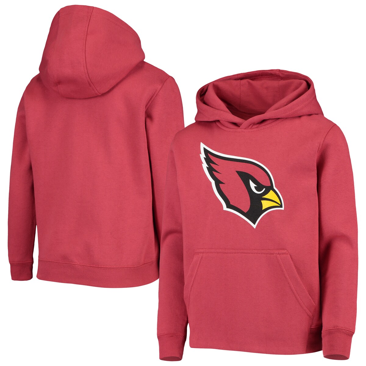 【公式グッズ】NFL カーディナルス プルオーバー パーカー Outerstuff キッズサイズ カージナルレッド (Youth Team Logo PO Hood)|Fanatics公式ストア 店