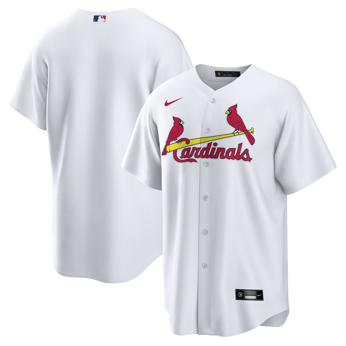【公式グッズ】MLB カージナルス レプリカ ユニフォーム Nike/ナイキ メンズ ホワイト (Men's Nike Replica Team Jersey)