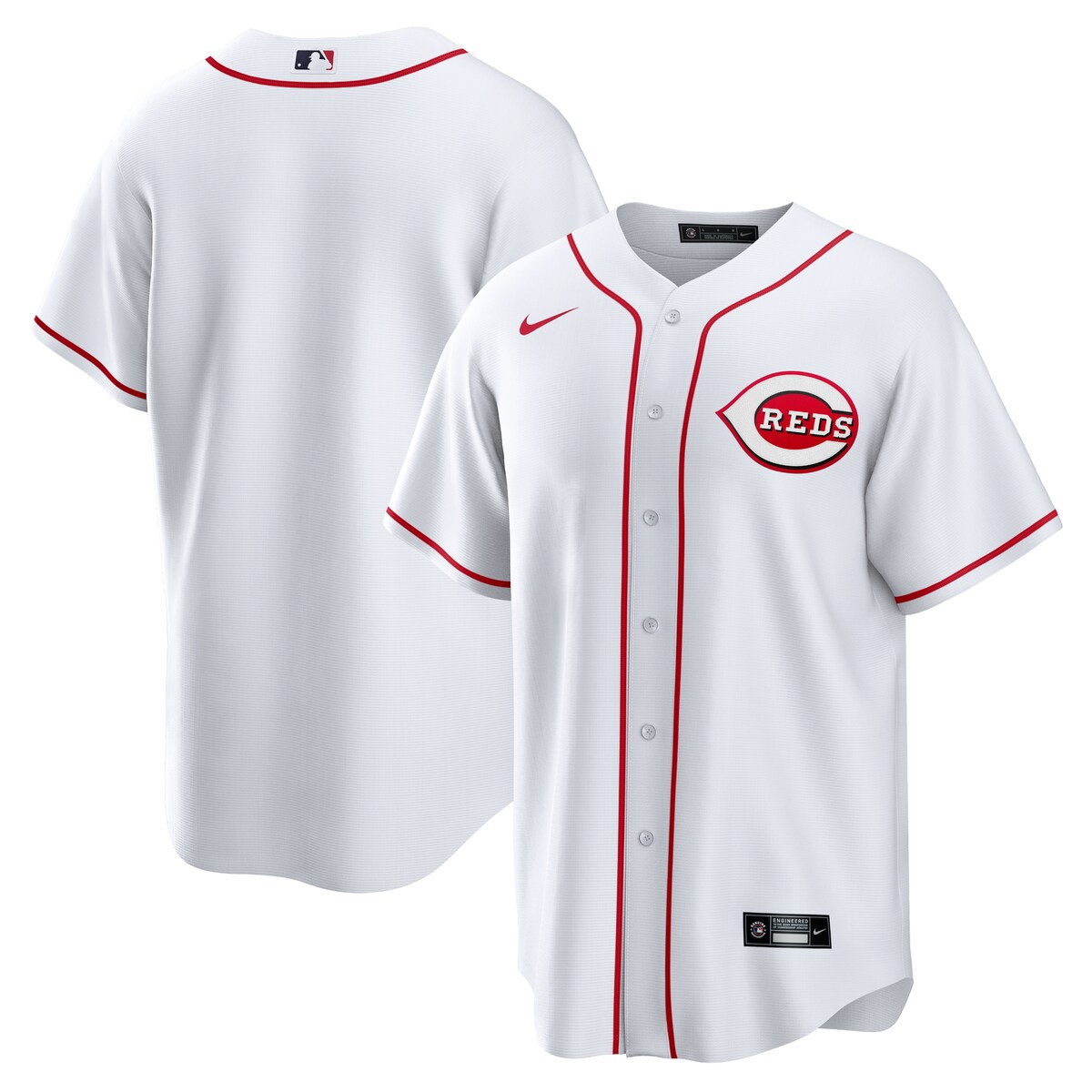 【公式グッズ】MLB レッズ レプリカ ユニフォーム Nike/ナイキ メンズ ホワイト (Men's Nike Replica Team Jersey)