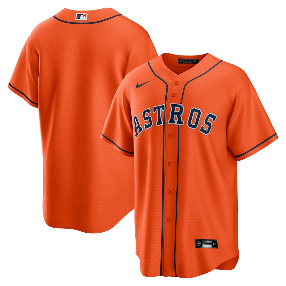 【公式グッズ】MLB アストロズ レプリカ ユニフォーム Nike/ナイキ メンズ オレンジ (Men's Nike Replica Team Jersey)
