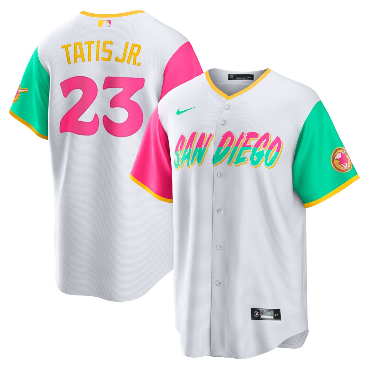 【楽天市場】【公式グッズ】MLB パドレス フェルナンド・タティスJr. レプリカ ユニフォーム Nike ナイキ メンズ カモフラ (Men's  Nike Replica Player Jersey - Padres USMC Alt 2023) : Fanatics公式ストア 楽天市場店