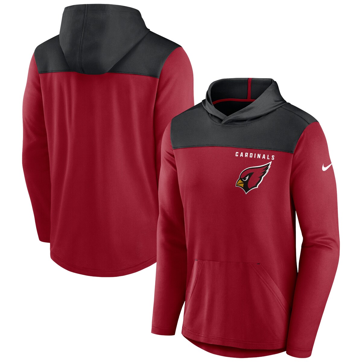 【公式グッズ】NFL カーディナルス プルオーバー パーカー Nike/ナイキ メンズ カージナルレッド (23 NFL FANGEAR Men's Nike Lightweight Pullover Hoodie)