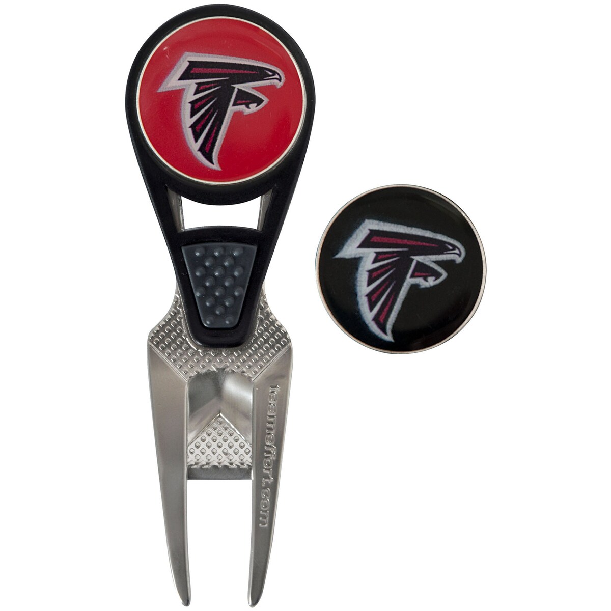 【公式グッズ】NFL ファルコンズ ゴルフ用品 WinCraft/ウィンクラフト (CVX Ball Mark Repair Tool & 2 Ball Markers)