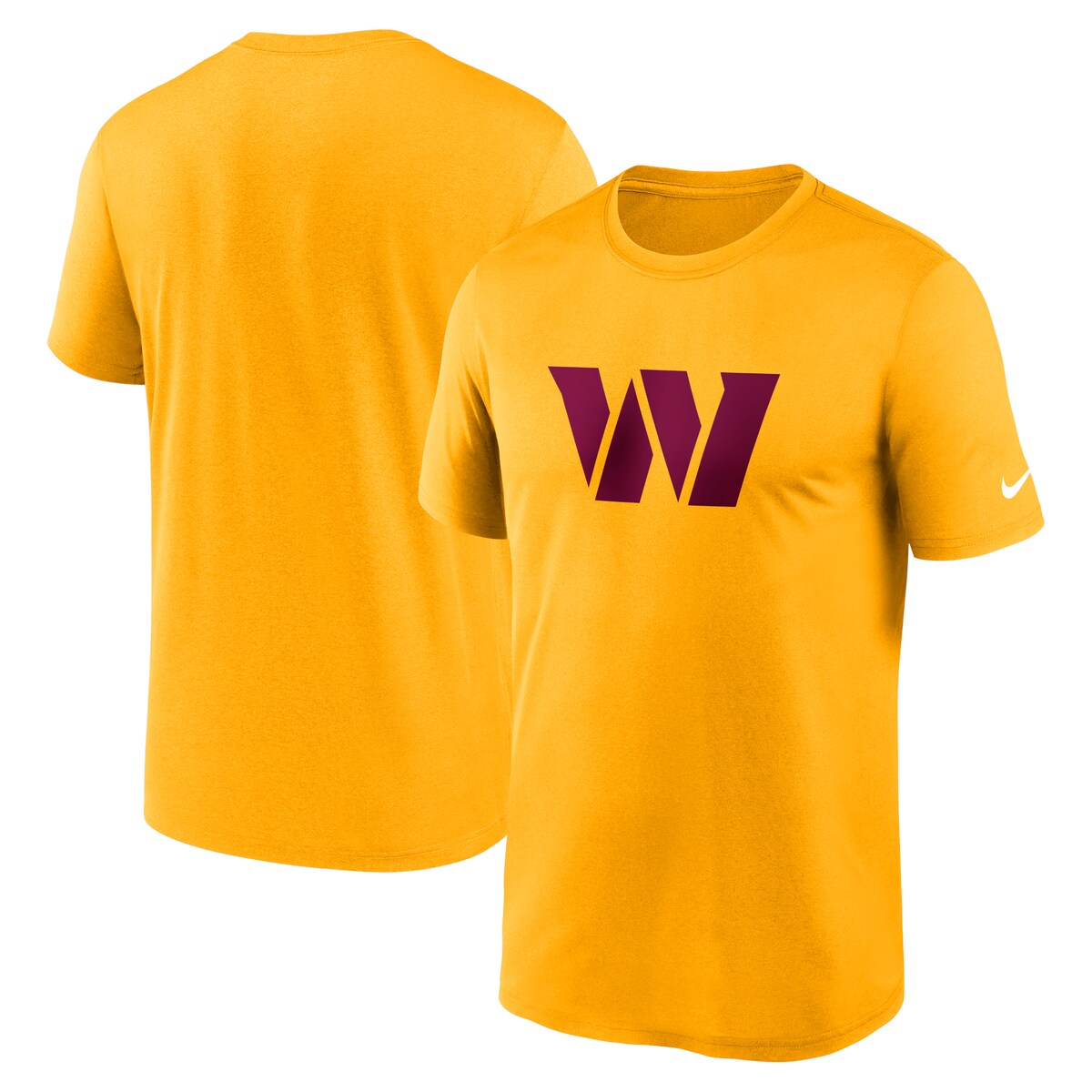 【公式グッズ】NFL コマンダーズ Tシャツ Nike/ナイキ メンズ ゴールド (Mens Fan Gear Logo Essential Legend SST)