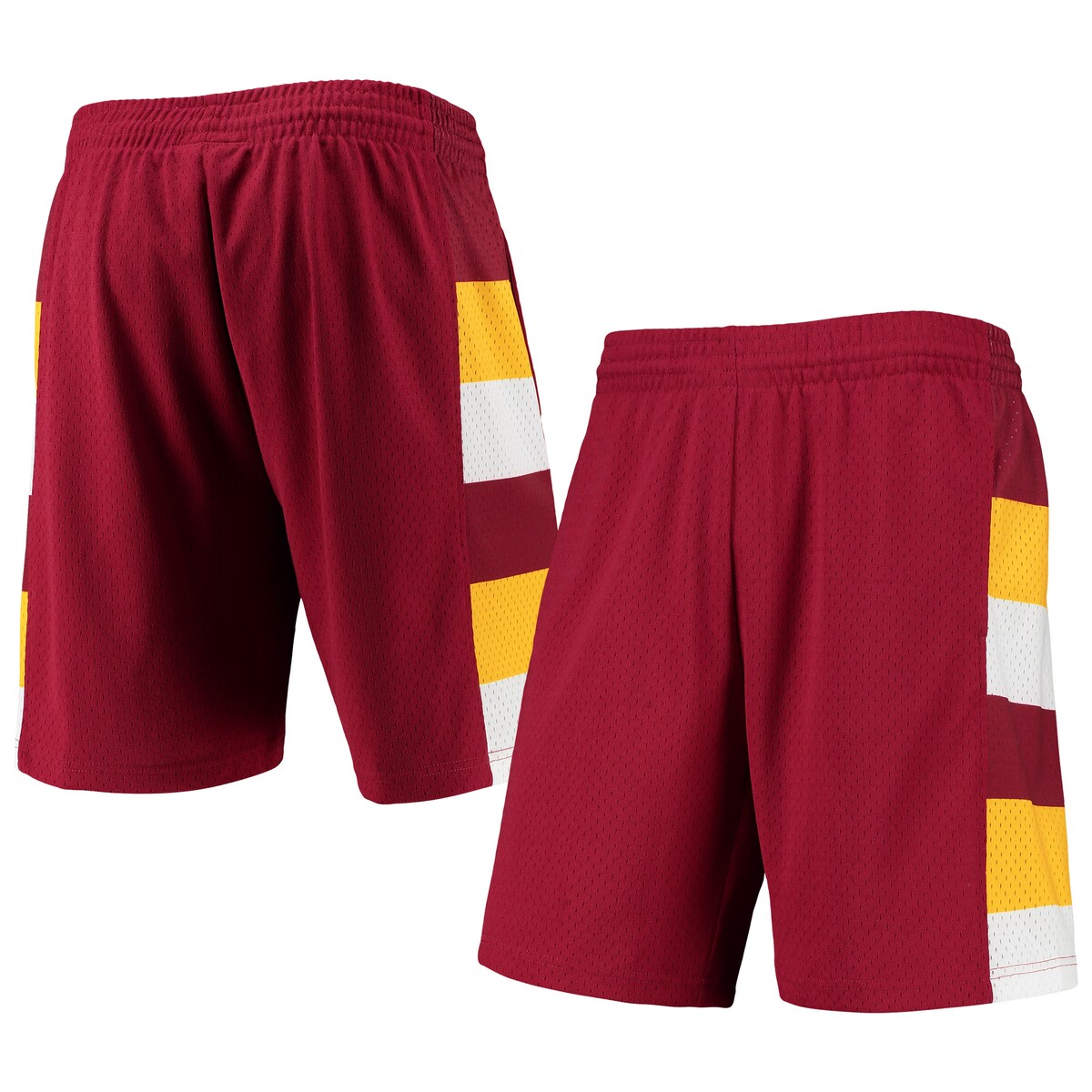 【公式グッズ】NBA キャバリアーズ カジュアル ショーツ Mitchell & Ness/ミッチェル＆ネス メンズ レッド (Mens MNC HWC Swingman Shorts)