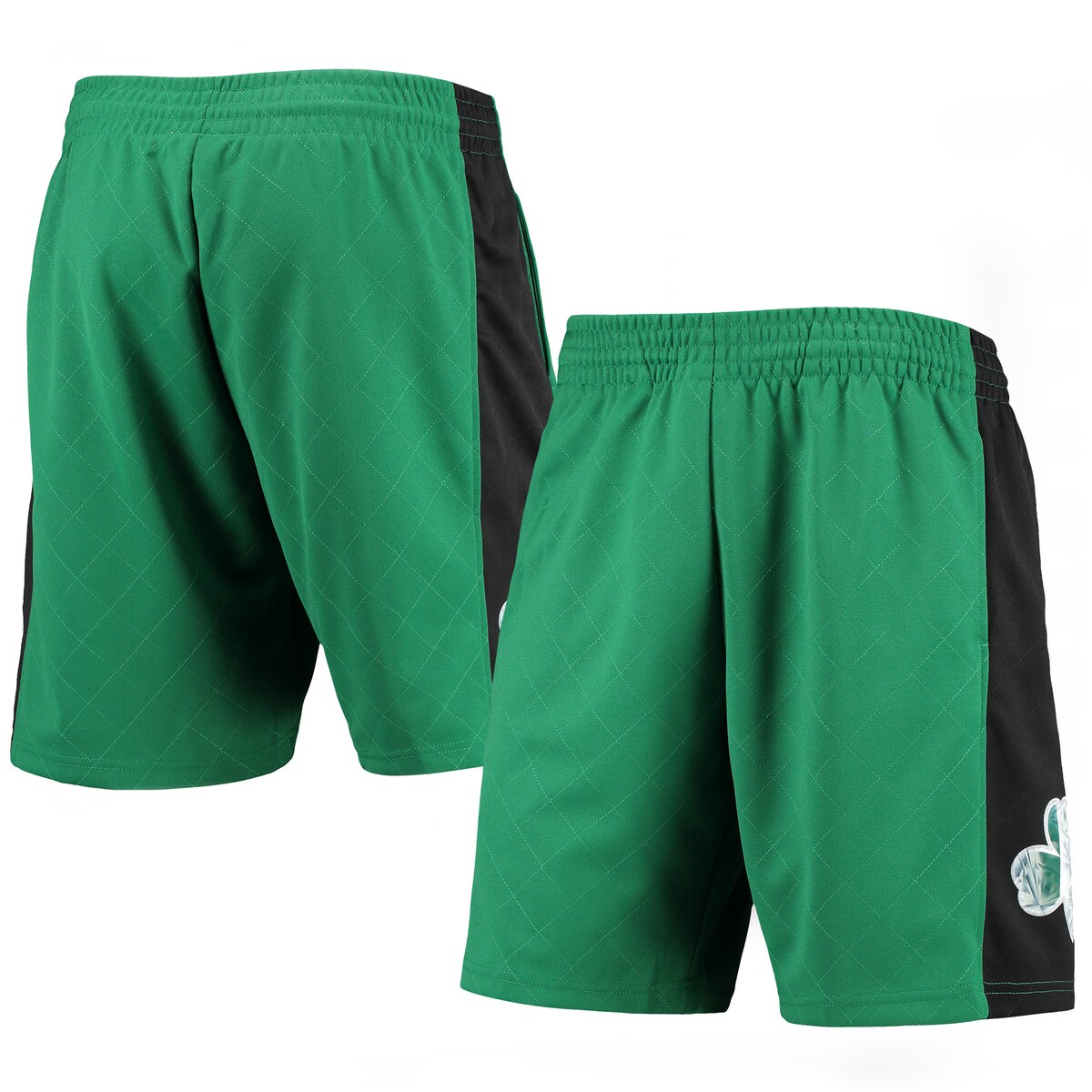【公式グッズ】NBA セルティックス カジュアル ショーツ Mitchell & Ness/ミッチェル＆ネス メンズ グリーン (Mens MNC HWC 75th Anniversary Swingman Short)