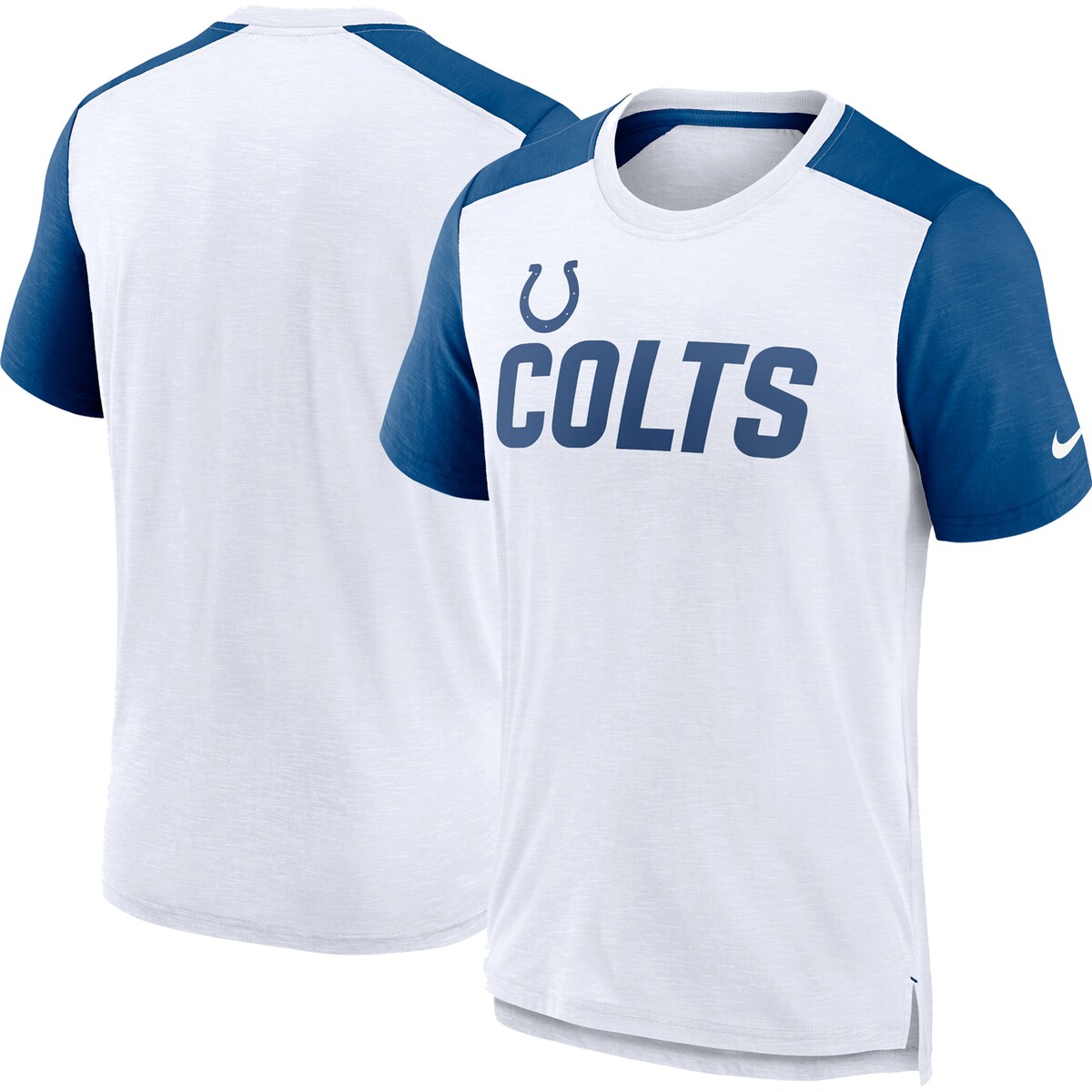 【公式グッズ】NFL コルツ Tシャツ Nike/ナイキ メンズ ホワイト (22 Men's Nike Colorblock Team Name SST)