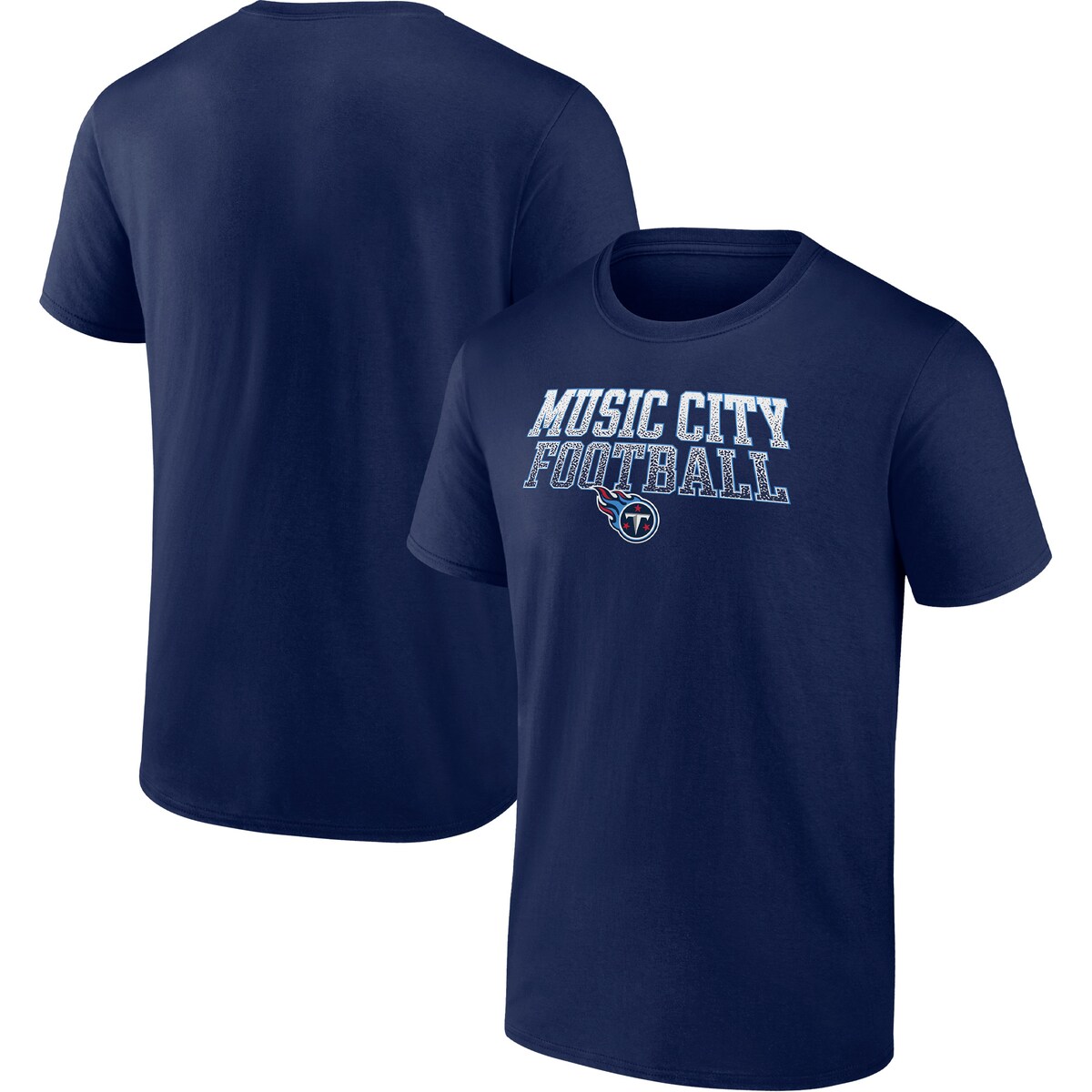 【公式グッズ】NFL タイタンズ Tシャツ Fanatics/ファナティクス メンズ ネイビー (22 NFL Men's Fanatics Branded Heavy Hitter Short Sleeve Tee)