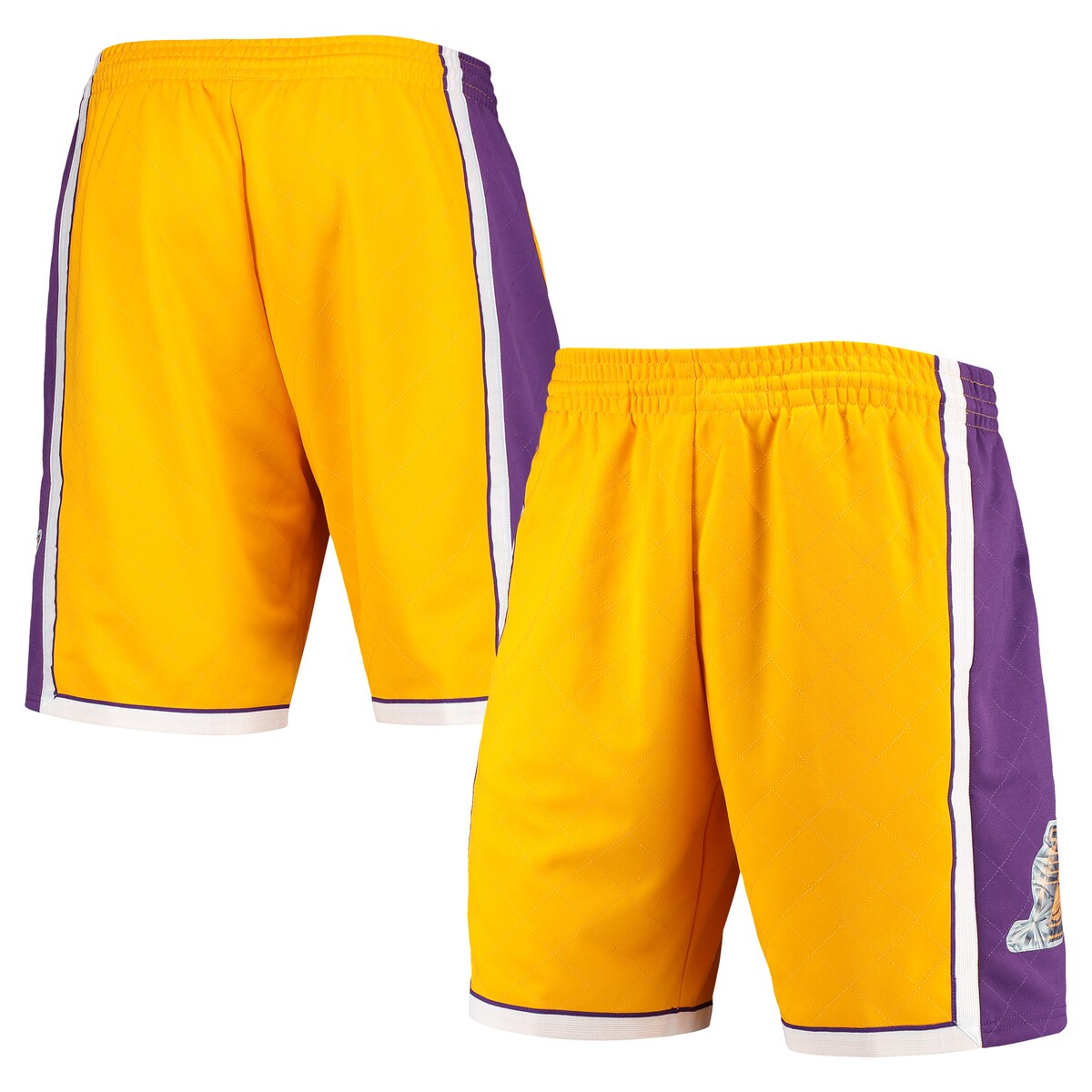 【公式グッズ】NBA レイカーズ カジュアル ショーツ Mitchell & Ness/ミッチェル＆ネス メンズ ゴールド (Mens MNC HWC 75th Anniversary Swingman Short) 24,547円