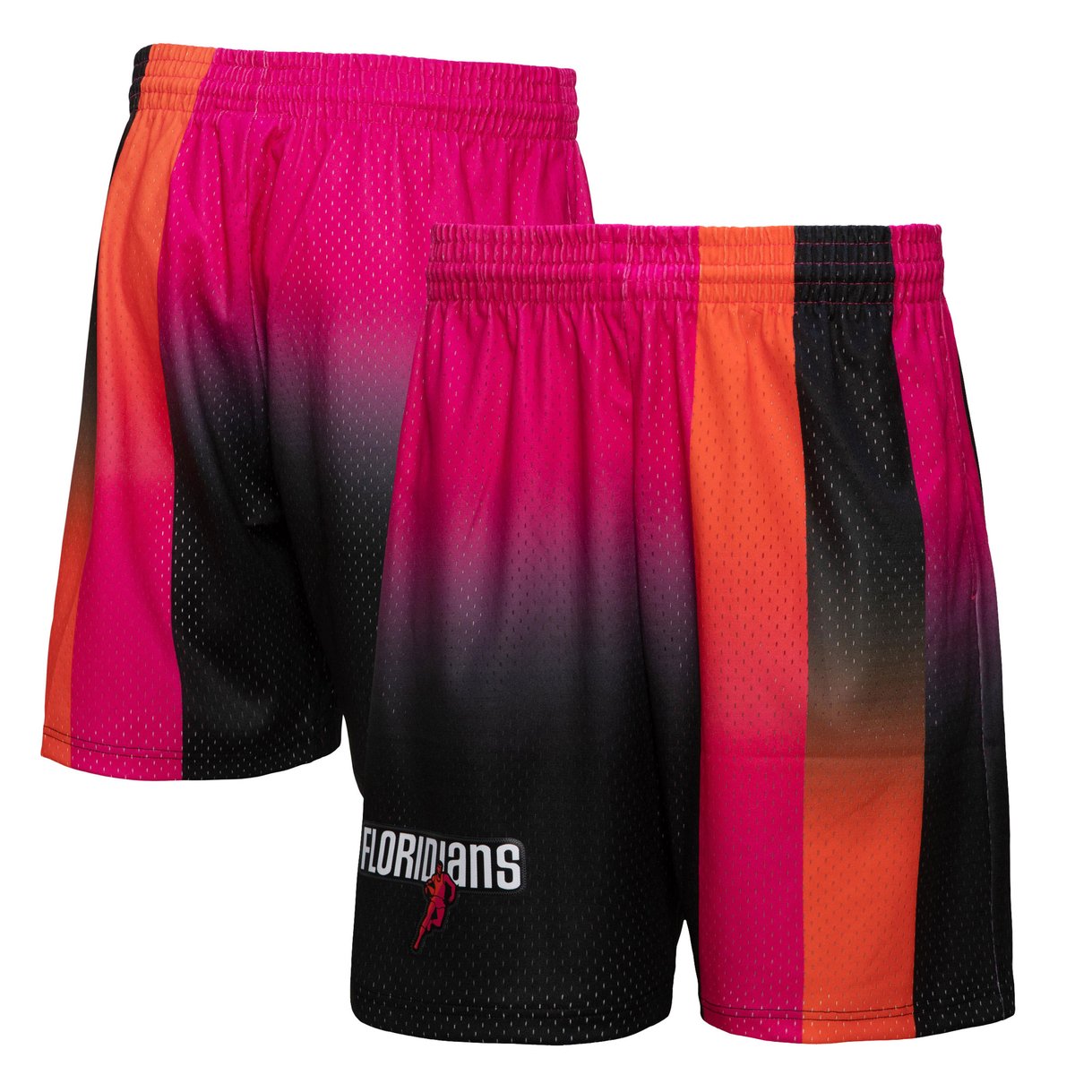 【公式グッズ】NBA ヒート カジュアル ショーツ Mitchell & Ness/ミッチェル＆ネス メンズ ピンク (Mens MNC HWC Fadeaway Swingman Short)
