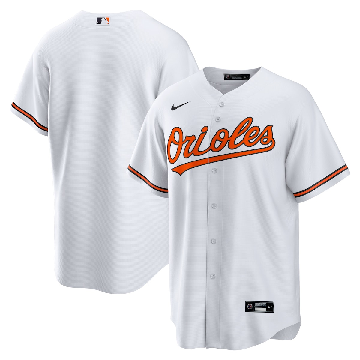 【公式グッズ】MLB オリオールズ レプリカ ユニフォーム Nike/ナイキ メンズ ホワイト (Men's MLB Nike Replica Team Jersey - Orioles 2023 Extended Presell)