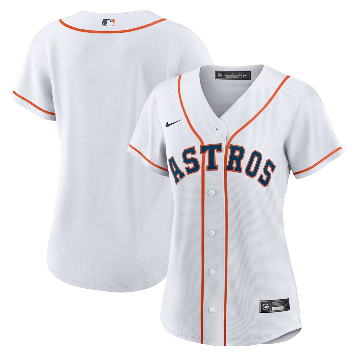 【公式グッズ】MLB アストロズ レプリカ ユニフォーム Nike/ナイキ レディース ホワイト (Women's Nike Official Replica Jersey)