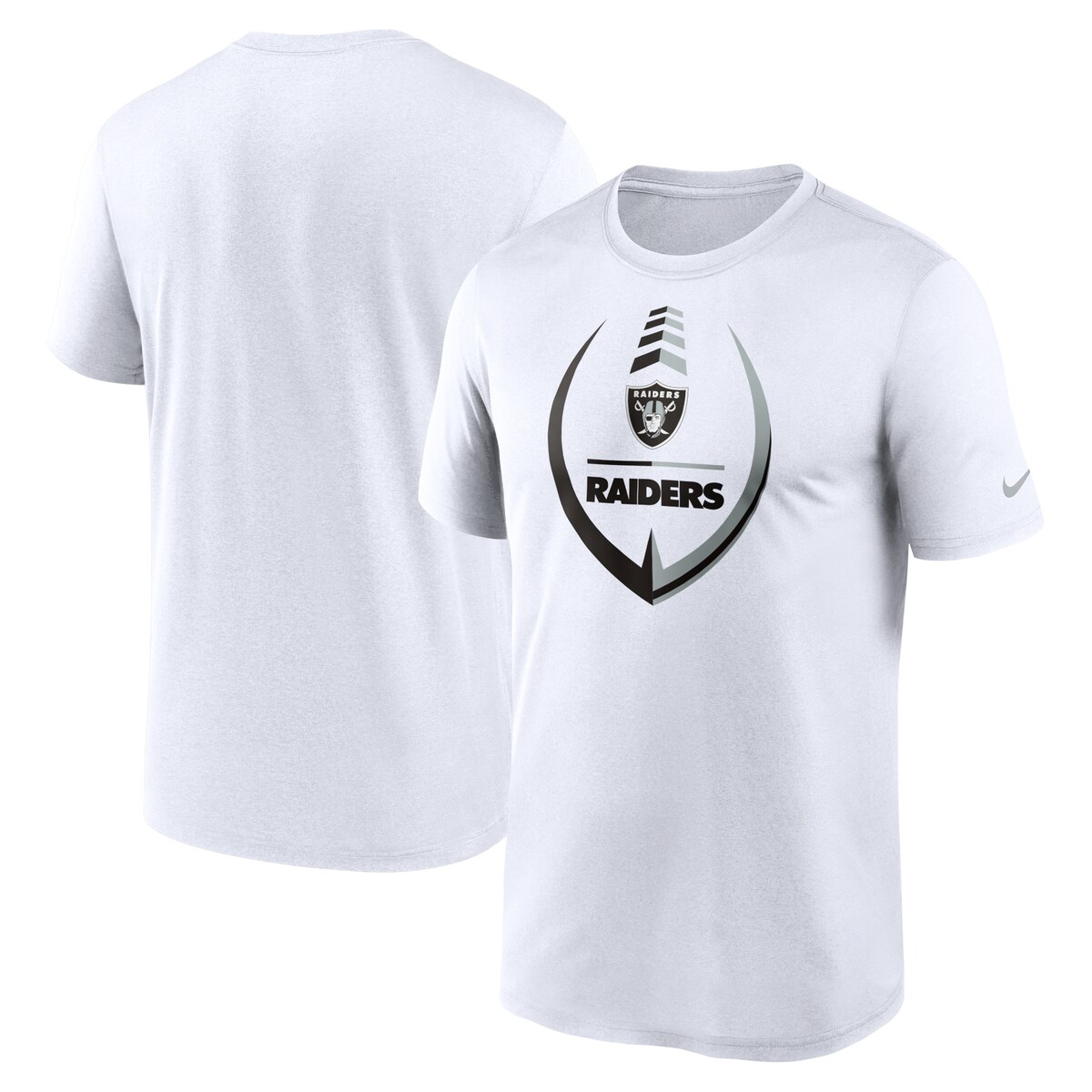 【公式グッズ】NFL レイダース Tシャツ Nike/ナイキ メンズ ホワイト (22 Mens Nike Icon Legend T-Shirt)