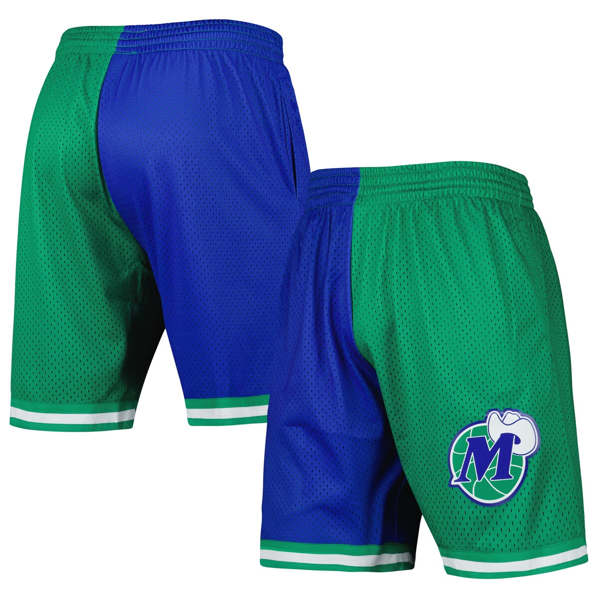 【公式グッズ】NBA マーベリックス カジュアル ショーツ Mitchell & Ness/ミッチェル&ネス メンズ ブルー (Mens MNC HWC Split Swingman Shorts)|Fanatics公式ストア 店