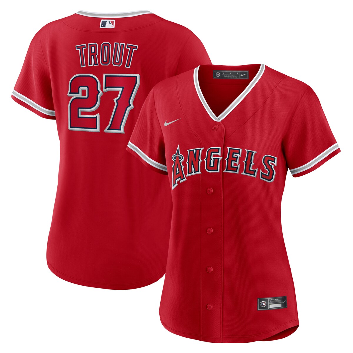Angels エンジェルス マイク・トラウト ユニフォームサイズY-XL 34859187_01.jpg
