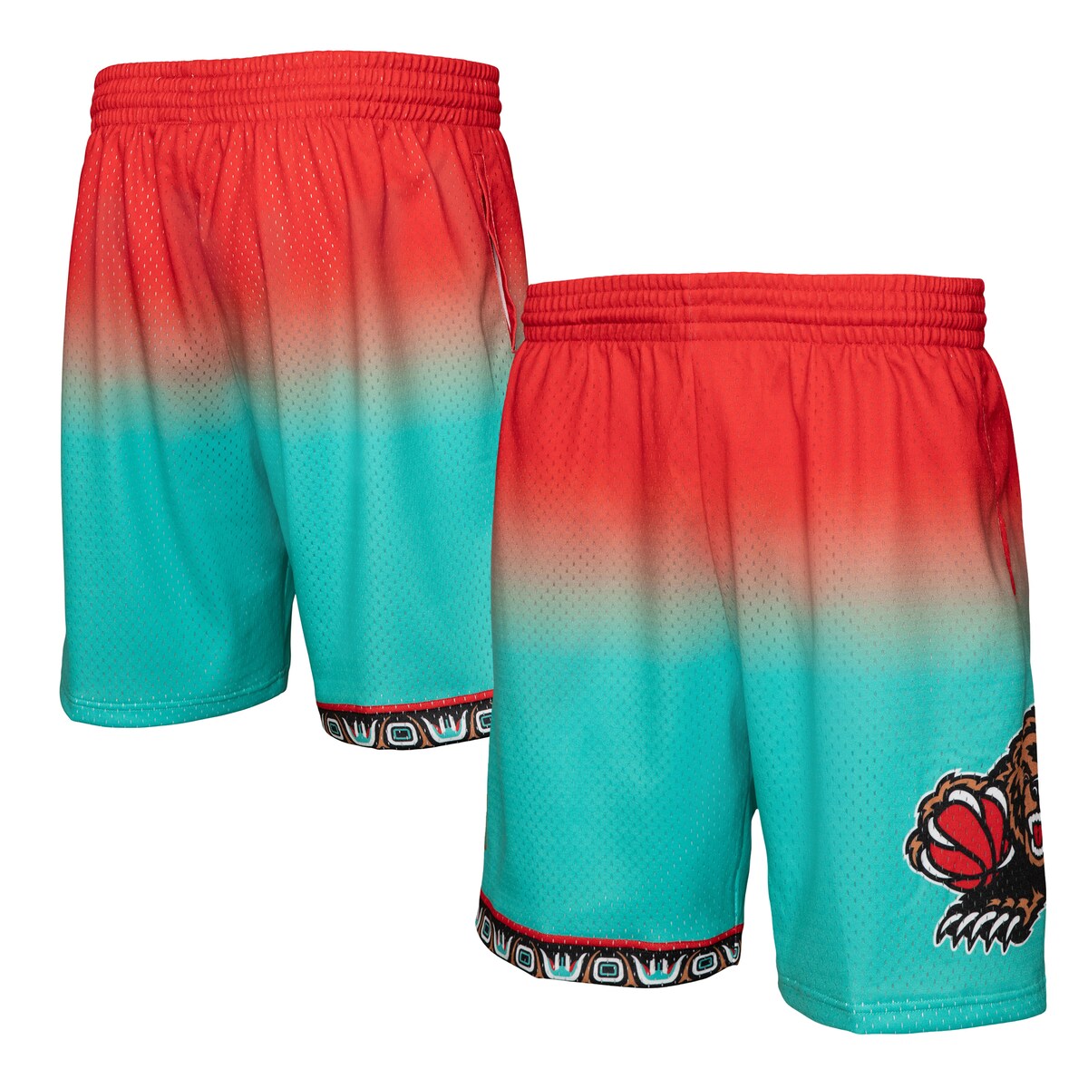 【公式グッズ】NBA グリズリーズ ハーフパンツ Mitchell & Ness/ミッチェル＆ネス メンズ レッド (Mens MNC HWC Fadeaway Swingman Short)