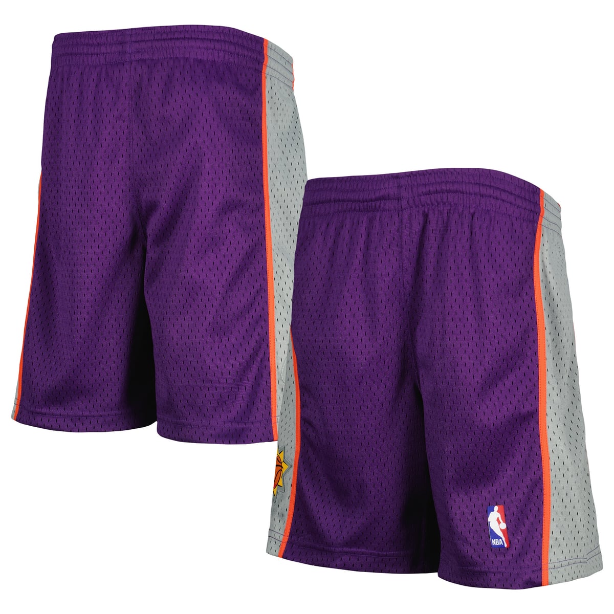 【公式グッズ】NBA サンズ カジュアル ショーツ Mitchell & Ness/ミッチェル＆ネス キッズサイズ パープル (Youth MNC HWC Swingman Shorts)｜Fanatics公式ストア 店