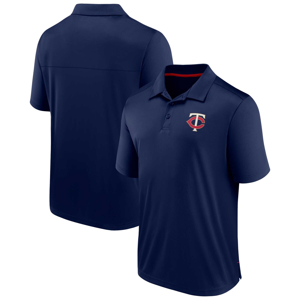 【公式グッズ】MLB ツインズ ポロシャツ Fanatics/ファナティクス メンズ ネイビー (Men's Fanatics Branded Hands Down Short Sleeve Polo)