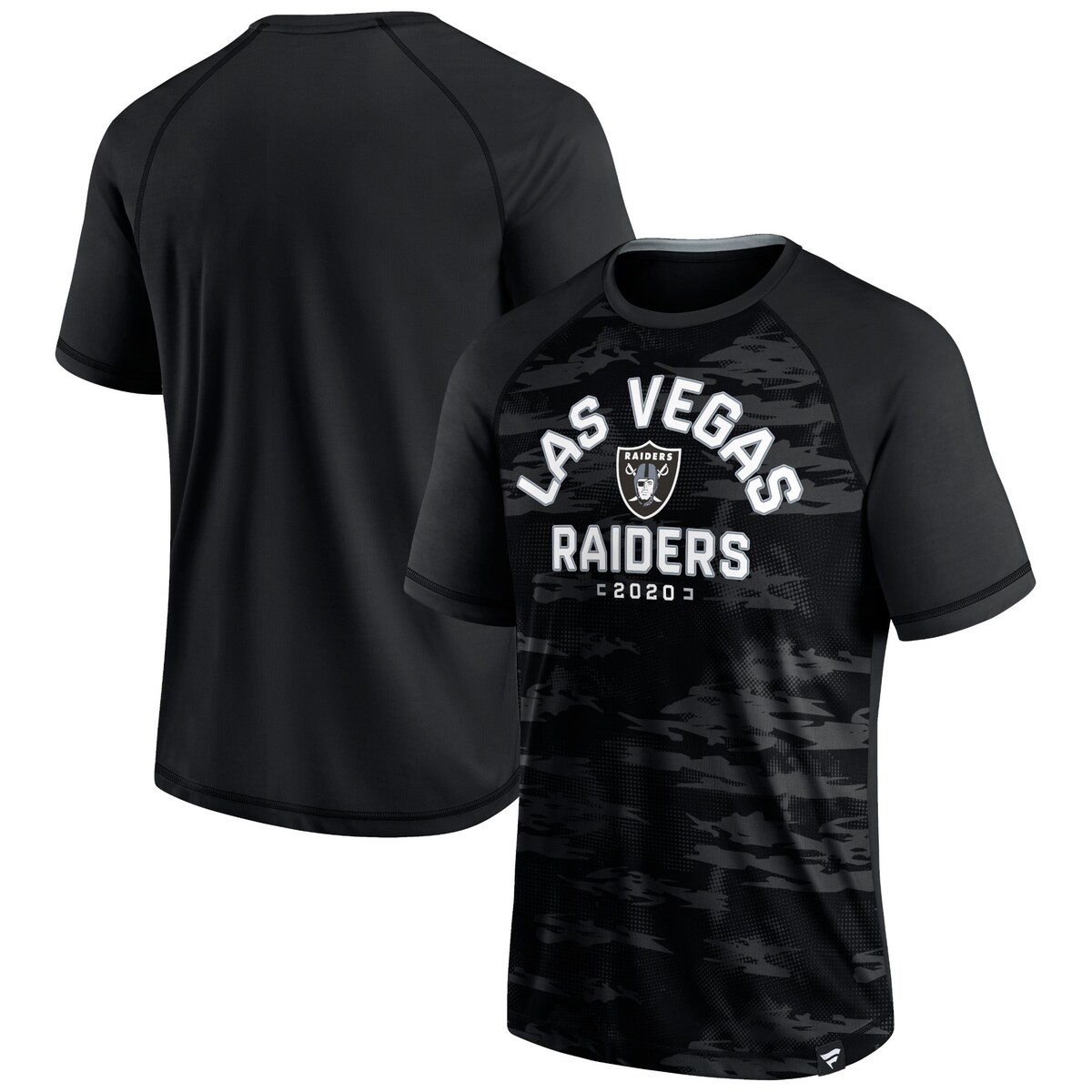 【公式グッズ】NFL レイダース Tシャツ Fanatics/ファナティクス メンズ ブラック (22 Men's Fanatics Branded Hail Mary SST TC)
