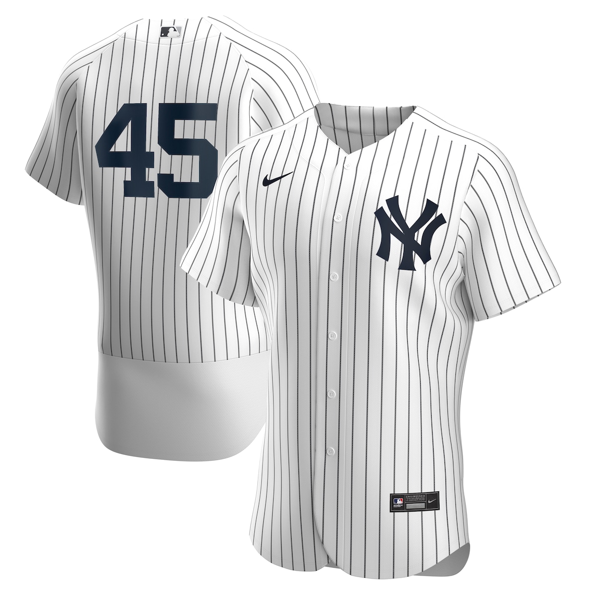 【公式グッズ】MLB ヤンキース ゲリット・コール オーセンティック ユニフォーム Nike/ナイキ メンズ ホワイト (Men's MLB Nike Authentic Official Player Jersey)