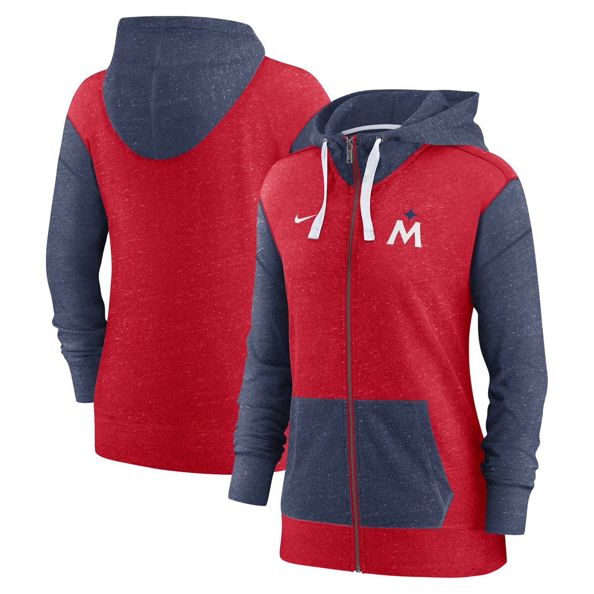 【公式グッズ】MLB ツインズ フルジップアップ パーカー Nike/ナイキ レディース レッド (Women's Nike Full Zip Hoodie)｜Fanatics公式ストア 店