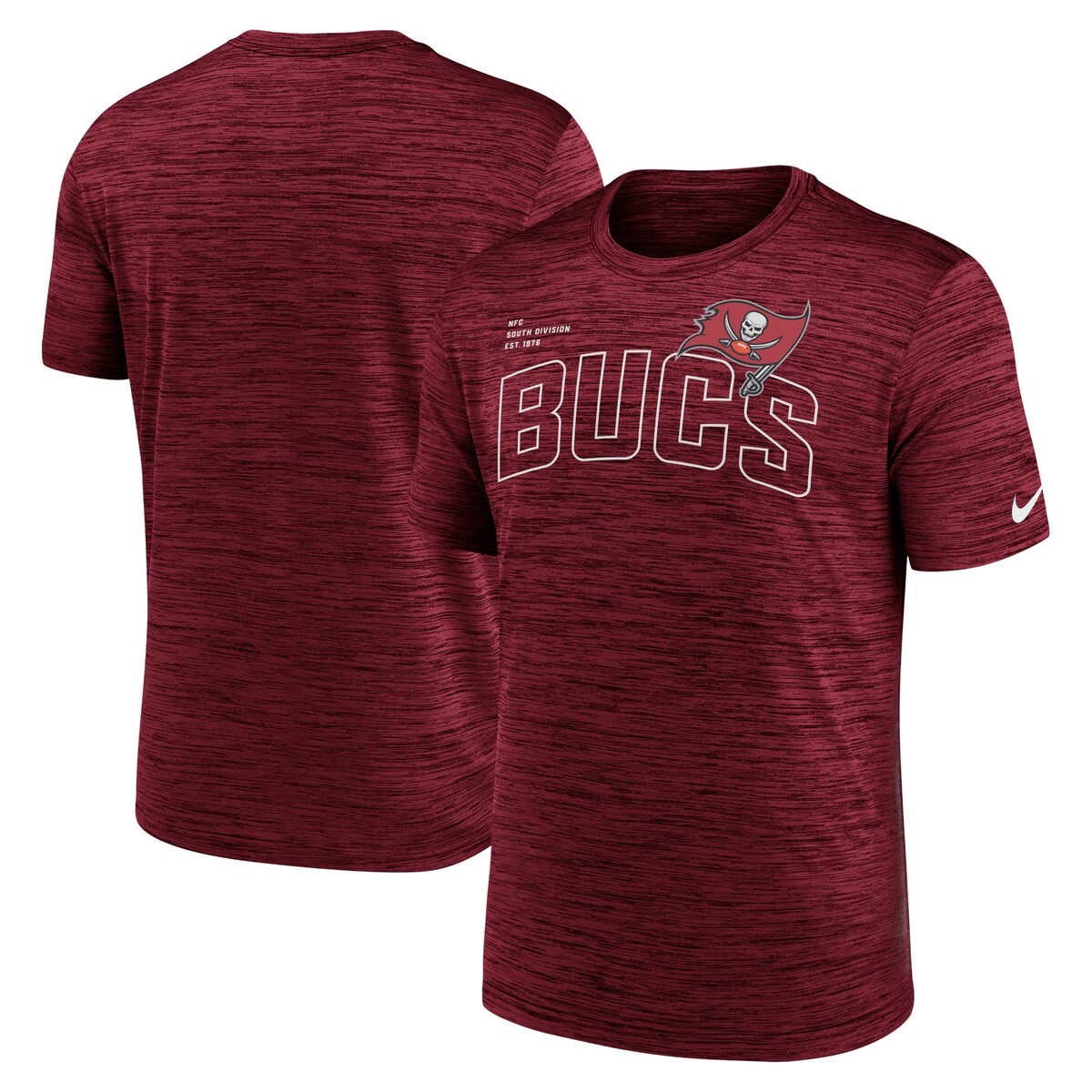 【公式グッズ】NFL バッカニアーズ Tシャツ Nike/ナイキ メンズ レッド (23 NFL FANGEAR Men's Nike Velocity Arch SST)｜Fanatics公式ストア 店