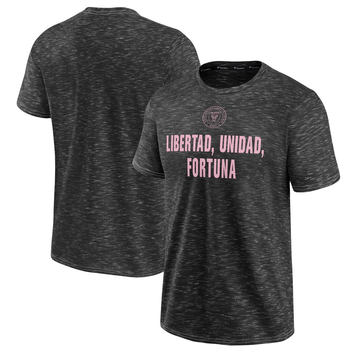 【公式グッズ】MLS インテルマイアミCF Tシャツ Fanatics/ファナティクス メンズ チャコール (NUT SU23 Men's Tee)