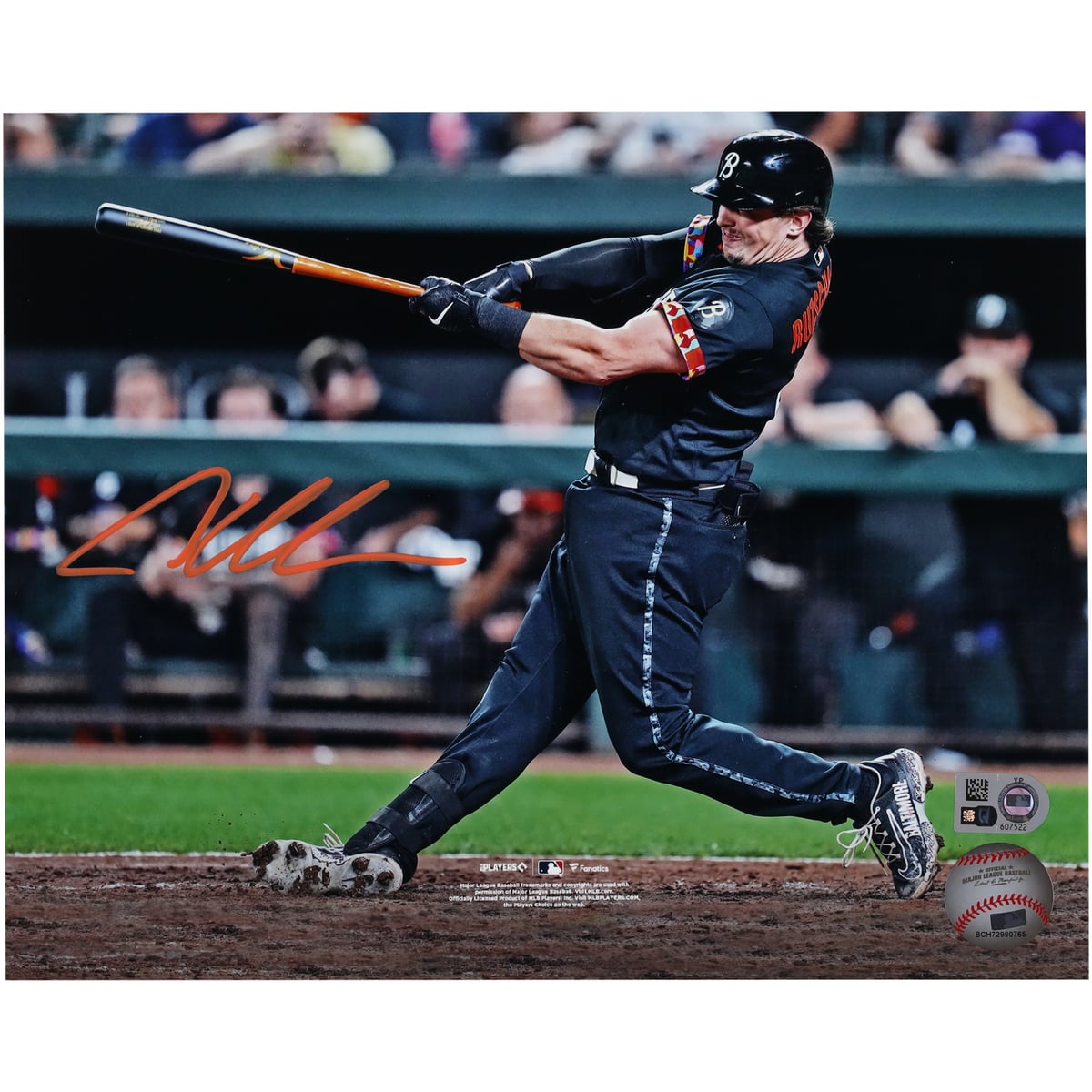 【MLB公式ホログラム付】MLB オリオールズ アドリー・ルッチマン 直筆サイン フォト Fanatics Authentic/ファナティクスオーセンティック (AUT 08x10 PHOTO 45161)