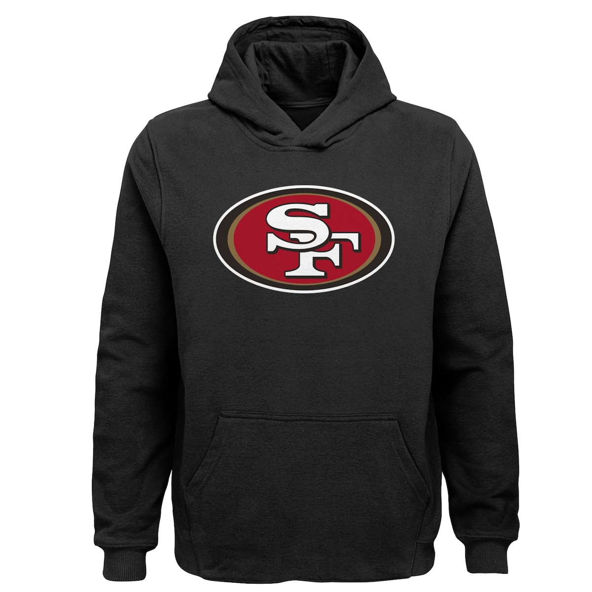 【公式グッズ】NFL 49ers プルオーバー パーカー Outerstuff キッズサイズ ブラック (23 Youth Team Logo POH)｜Fanatics公式ストア 店