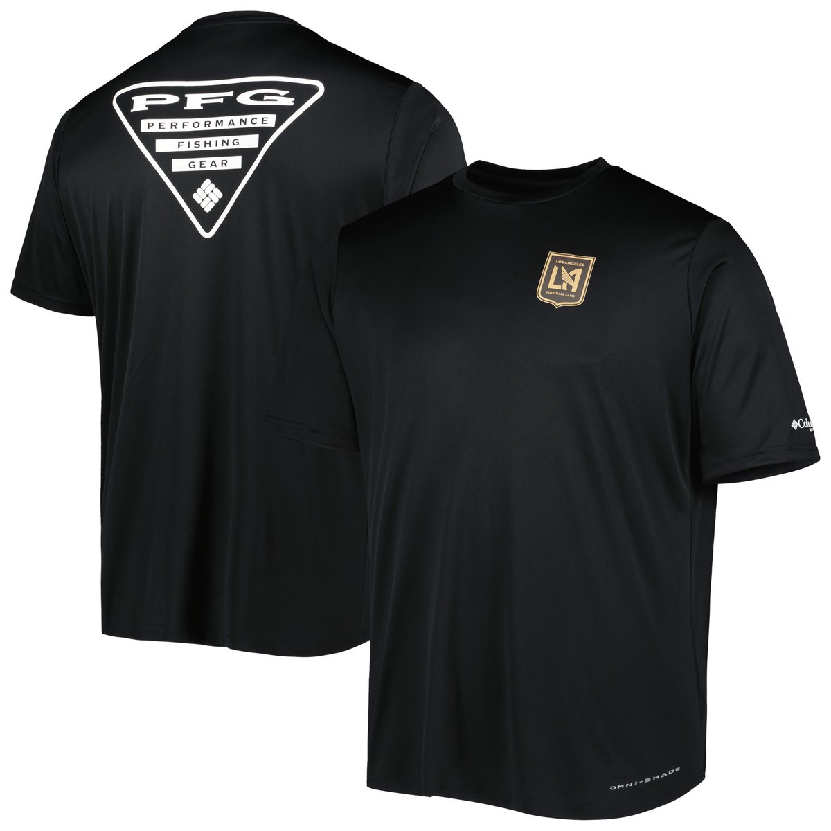 【公式グッズ】MLS LAFC Tシャツ コロンビア メンズ ブラック (OCS S22 Men's Terminal Tackle Tee)｜Fanatics公式ストア 店