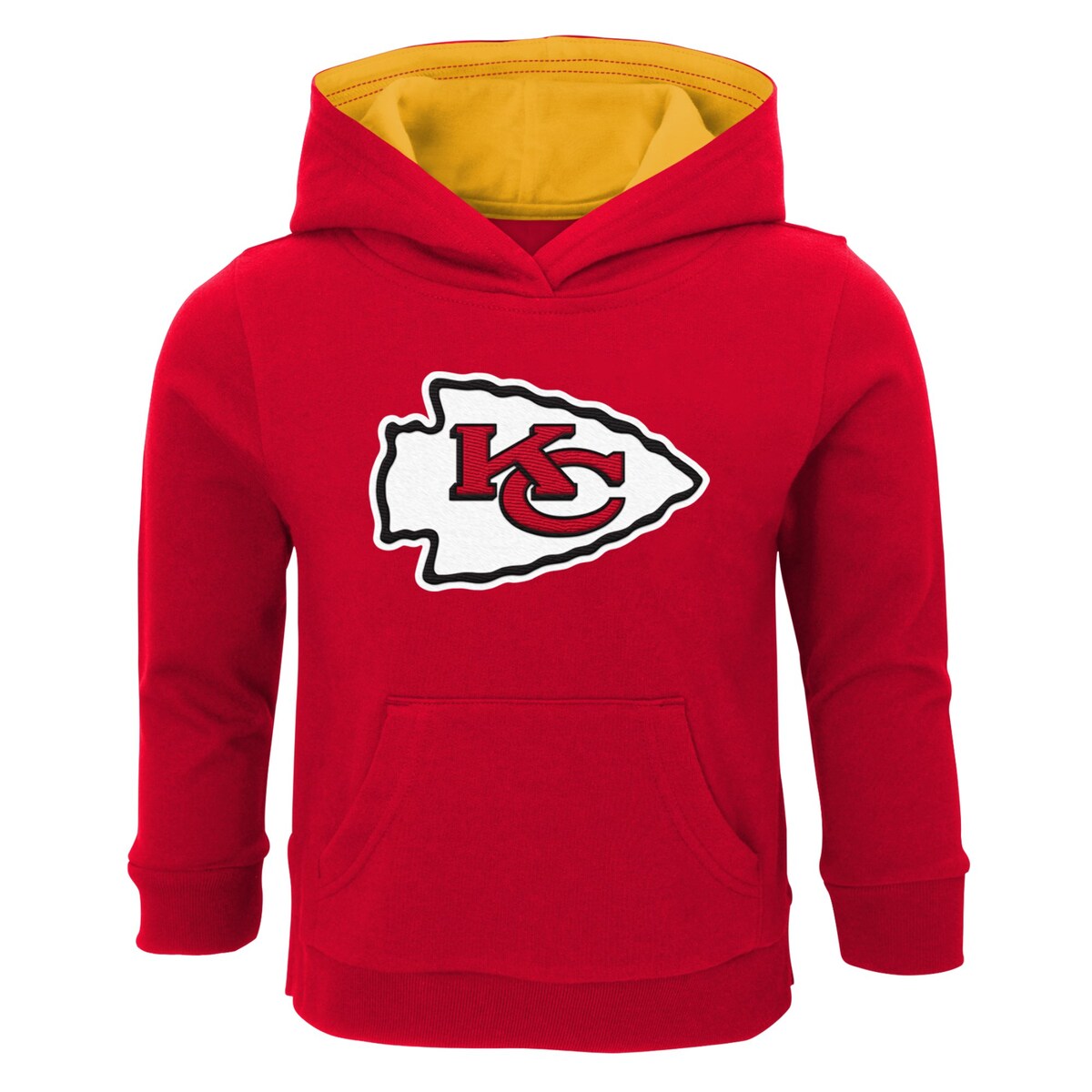 【公式グッズ】NFL チーフス プルオーバー パーカー Outerstuff トドラー・幼児サイズ レッド (23 Toddler Fan Gear Prime PO Hood)