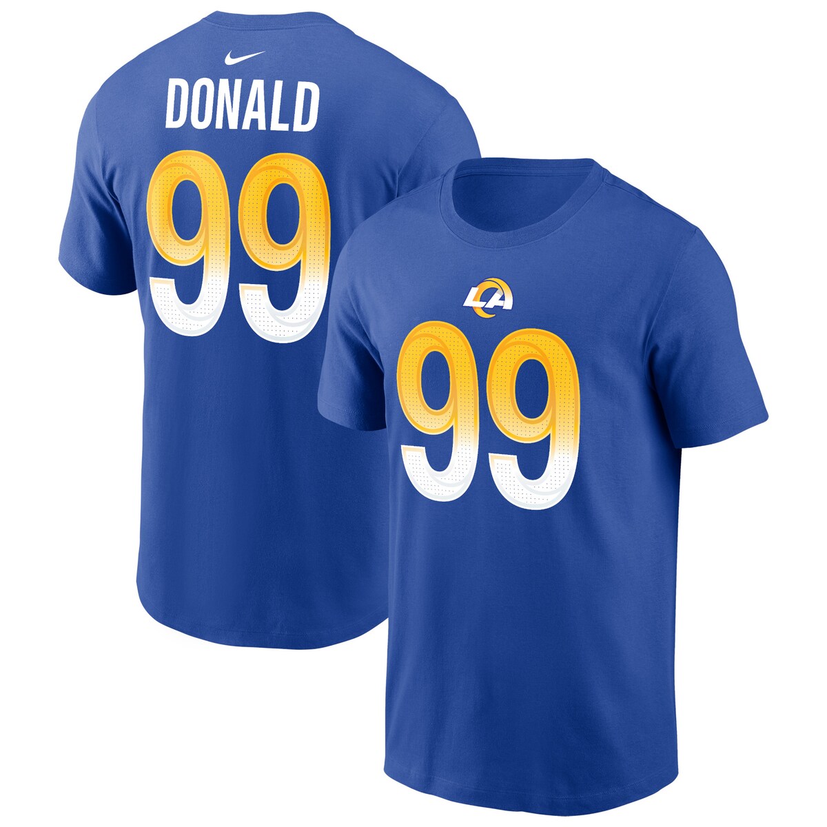 NFL アーロン ドナルド ラムズ スーパーボウル Nike ゲームシャツ Youth Nike Aaron Donald White Los Angeles Rams Super Bowl