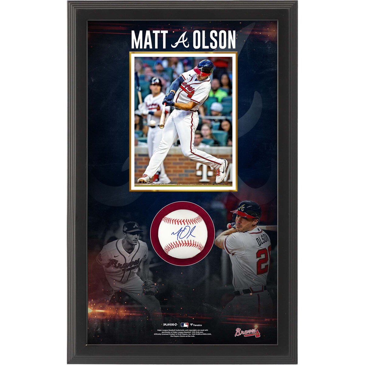 楽天市場】【MLB公式ホログラム付】MLB ブレーブス マット・オルソン