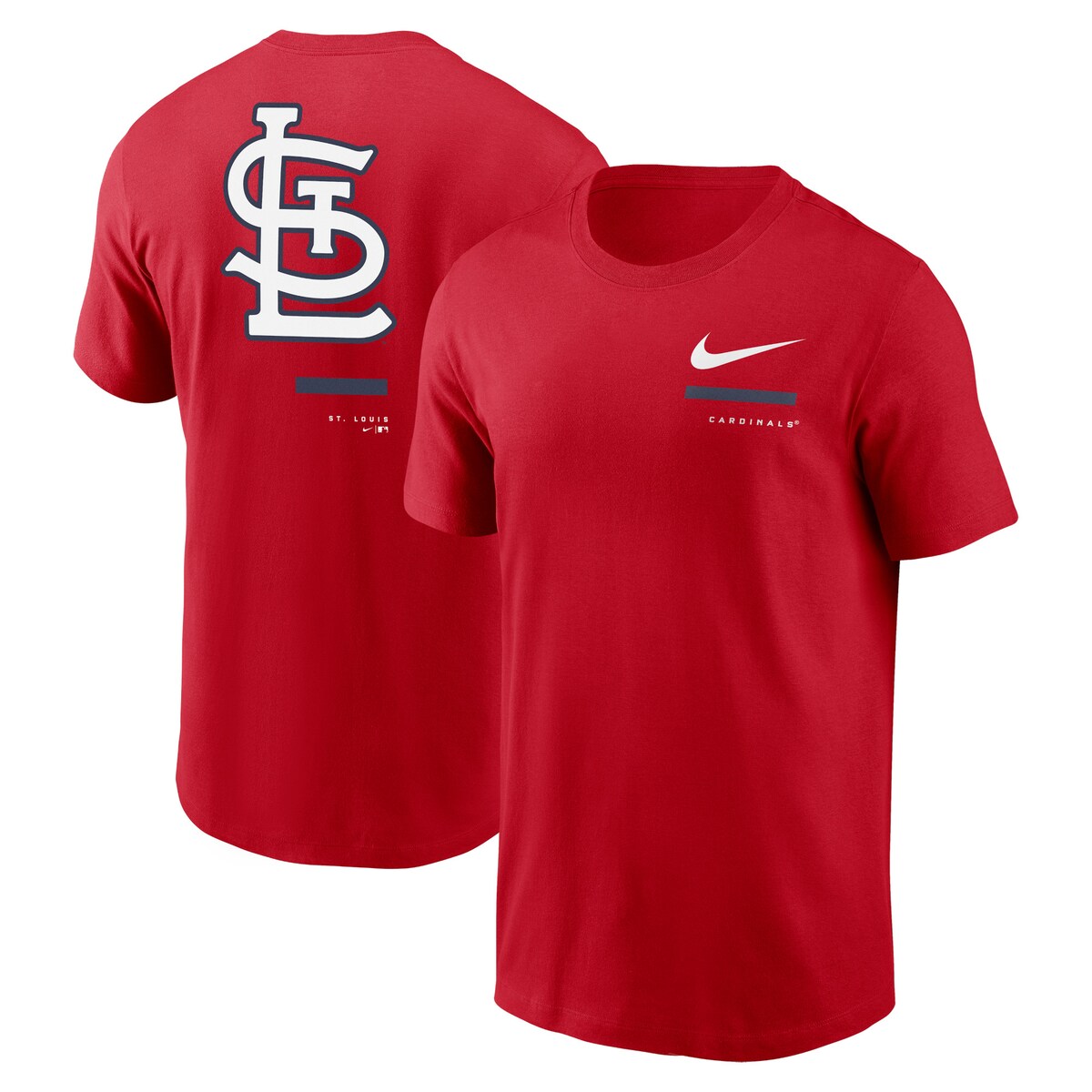 【公式グッズ】MLB カージナルス Tシャツ Nike/ナイキ メンズ レッド (23 Men's Nike Over Shoulder Short Sleeve Tee) 6,384円