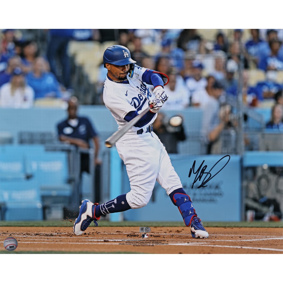 【MLB公式ホログラム付】MLB ドジャース ムーキー・ベッツ 直筆サイン フォト Fanatics Authentic/ファナティクスオーセンティック (AUT 16x20 PHOTO 45064)