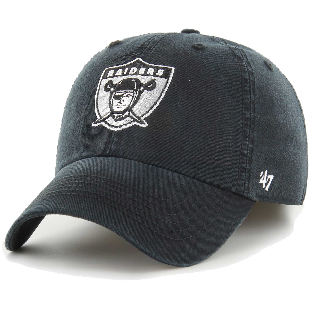 【公式グッズ】NFL レイダース キャップ・帽子 '47/フォーティーセブン メンズ ブラック (NFL Classic Franchise Legacy)｜Fanatics公式ストア 店