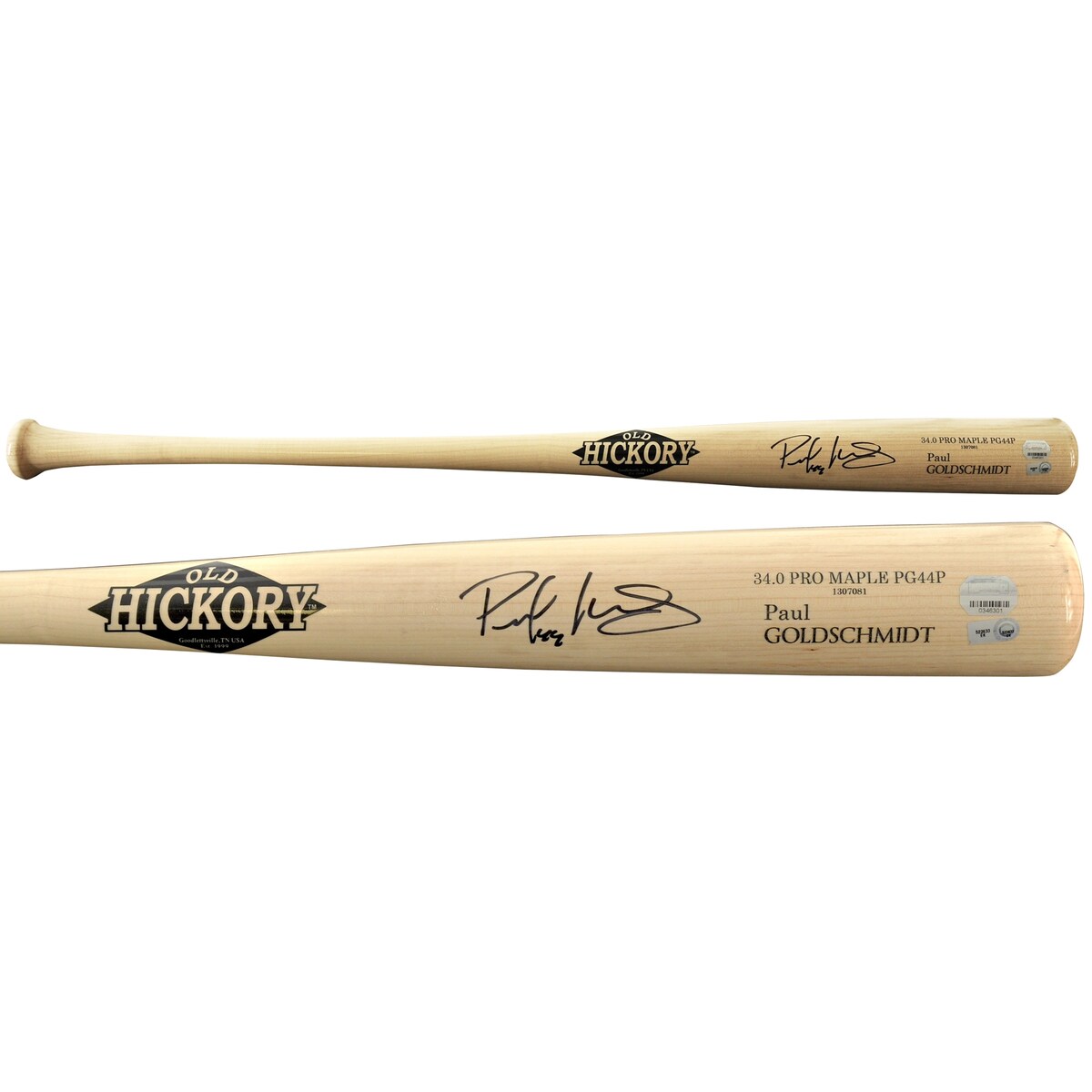 【MLB公式ホログラム付】MLB カージナルス ポール・ゴールドシュミット 直筆サイン バット Fanatics ファナティクス オーセンティック (Aut Bat MLB)
